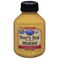 Silver Spring Mustard, Beer'n Brat, 9.5 Ounce