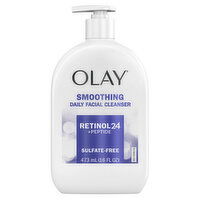 Olay Regenerist Olay Retinol 24 + Peptide Face Wash, Smoothing, Sulfate-Free, 16 oz, 16 Fluid ounce