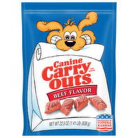 Canine Carry Outs Dog Snacks, Beef Flavor, 22.5 Ounce