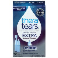 Thera Tears Extra Dry Eye Therapy Lubricant Eye Drops, 30 Each