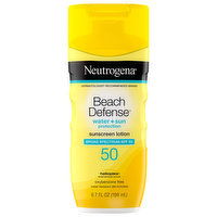 Neutrogena Beach Defense Sunscreen Lotion, Broad Spectrum SPF 50, 6.7 Fluid ounce