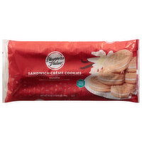 Shoppers Value Sandwich Creme Cookies, Vanilla, Family Size, 25 Ounce