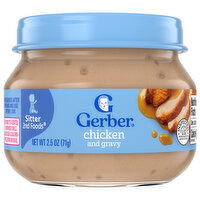 Gerber Chicken and Gravy, Sitter 2nd Foods, 2.5 Ounce