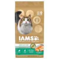 IAMS Proactive Health Premium Adult 1+ Years Long Hair Care Cat Nutrition, 48 Ounce