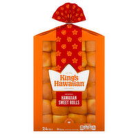 King's Hawaiian Original Hawaiian Sweet Rolls, 24 Count, 24 Ounce