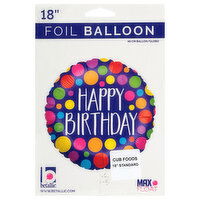 Anagram Standard Foil Birthday 18 Inch Balloon, 1 Each