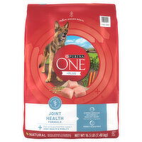 Purina One +Plus Dog Food, Natural, Joint Health Formula, Adult, 16.5 Pound