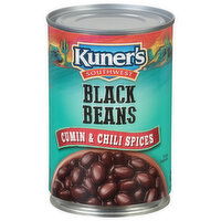 Kuner's Southwest Black Beans, Cumin & Chili Spices, 15 Ounce