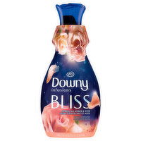 Downy Infusions Fabric Conditioner, Bliss, Sparkling Amber & Rose, 1.01 Quart