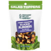 Orchard Valley Harvest Salad Toppers, Honey Roasted Sliced Almonds, 3.5 Ounce