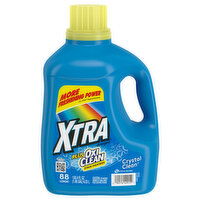 Xtra PlusOxiClean Detergent, Crystal Clean, 136.4 Fluid ounce