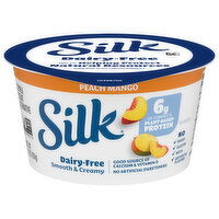 Silk Dairy-Free Peach Mango Soymilk Yogurt Alternative, 5.3 Ounce