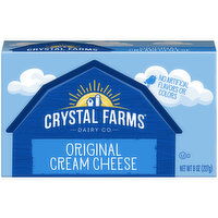 Crystal Farms Cream Cheese, Original, 8 Ounce