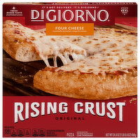 DiGiorno Pizza, Rising Crust, Four Cheese, Original, 24.6 Ounce