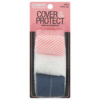 Conair Shower Caps, Cover & Protect, 3 Each