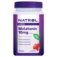 Natrol Melatonin, Sleep, 10 mg, Gummies, Strawberry, 140 Each