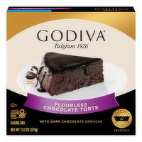 Godiva Baking Mix, Flourless Chocolate Torte, 13.2 Ounce