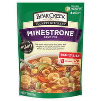 Bear Creek Country Kitchens Soup Mix, Minestrone, Family Size, 8.4 Ounce