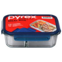 Pyrex Meal Box, 2 Compartments, 1 Each