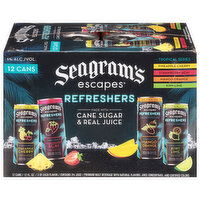 Seagram's Escapes Refreshers Refreshers Premium Assorted Malt Beverage, 12 Each