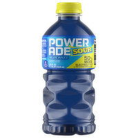 Powerade Sports Drink, Blue Razz, Sour, 28 Fluid ounce