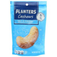 Planters Cashews, Salt & Vinegar, 5 Ounce