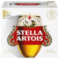 Stella Artois Classic Lager Beer, 6 Each