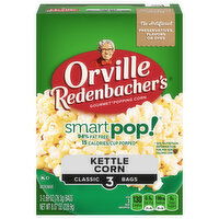 Orville Redenbacher's SmartPop! Kettle Korn Popcorn, Classic Bag, 3 Each