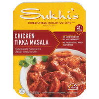 Sukhi's Indian Chicken Tikka Masala Curry Prepared Meal, 15 Ounce