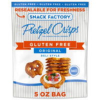 Snack Factory® Gluten Free Pretzel Crisps, 5 Ounce