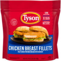 Tyson Portioned Chicken Breast Fillets, (Frozen), 25 Ounce