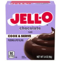 Jell-O Chocolate Pudding & Pie Filling Mix, 3.4 Ounce