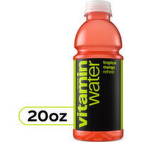 vitaminwater Refresh Electrolyte Enhanced Water W/ Vitamins, Tropical Mango Drink, 20 Fluid ounce