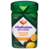 Vitafusion Immune Support, Citrus Fusion Flavor, Soft Chews, 30 Each