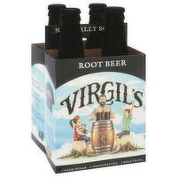 Virgil's Root Beer, 4 Each