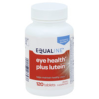 Equaline Eye Health, Plus Lutein, Tablets, 120 Each