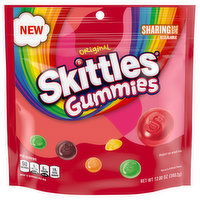 Skittles Soft Candy, Original, Gummies, Sharing Size, 12 Ounce