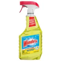 Windex Disinfectant Cleaner, Multisurface, Citrus Fresh Scent, 23 Fluid ounce