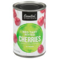 Essential Everyday Cherries, Red Tart Pitted, 14.5 Ounce