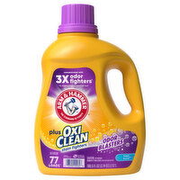 Arm & Hammer Plus OxiClean Odor Blasters Detergent, Stain Fighters, Fresh Burst, 100.5 Fluid ounce