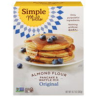 Simple Mills Pancake & Waffle, Original, Almond Flour, 10.7 Ounce