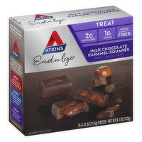 Atkins Endulge Caramel Squares, Milk Chocolate, 15 Each