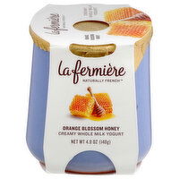 La Fermiere Yogurt, Orange Blossom Honey, 4.9 Ounce