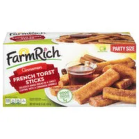 Farm Rich Cinnamon French Toast Sticks, 48 Ounce