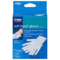 Carex Gloves, Soft Hand, Large, 1 Each