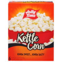 Jolly Time Kettle Corn, Kinda Sweet Kinda Salty, 6 Each