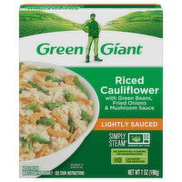 Green Giant Riced Cauliflower, Lightly Sauced, 7 Ounce