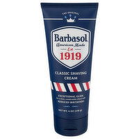 Barbasol Shaving Cream, Classic, 6 Ounce