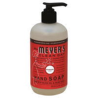 Mrs. Meyer's Hand Soap, Clean Day, Rhubarb Scent, 12.5 Ounce