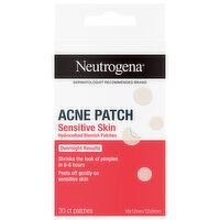 Neutrogena Acne Patch, Sensitive Skin, Overnight Results, 30 Each